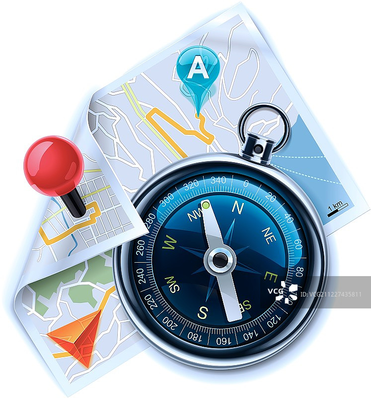 GPS导航图片素材