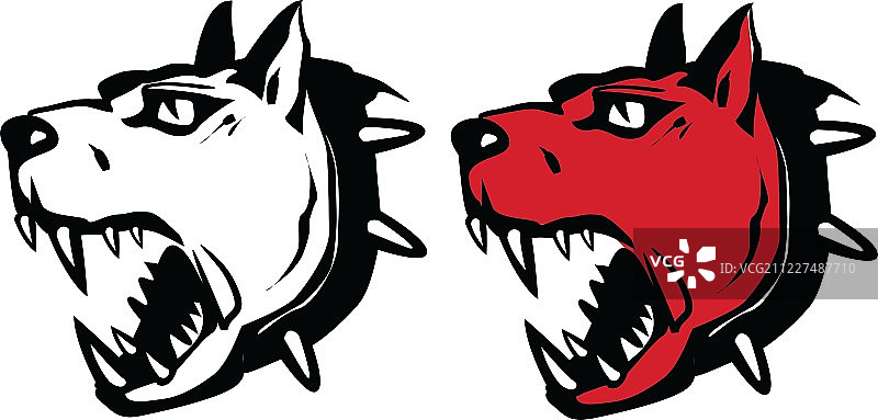 愤怒的狗图片素材