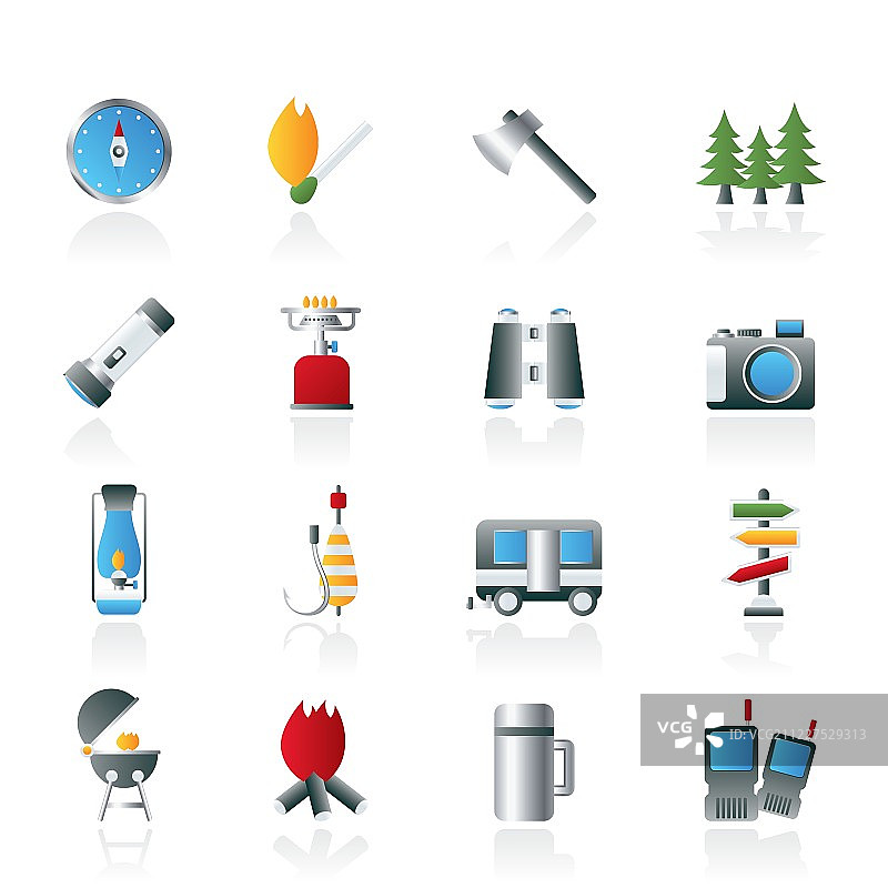 旅行旅游图标图片素材