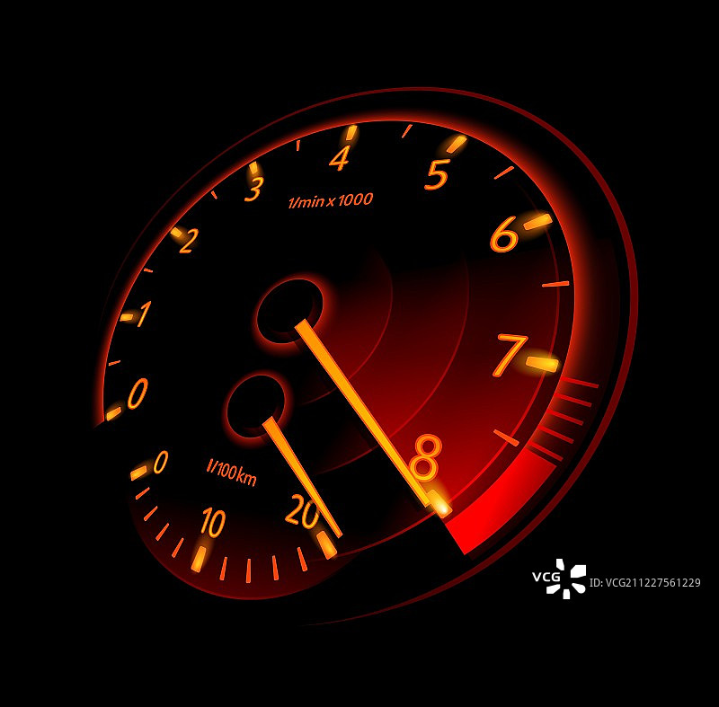 转速表图片素材