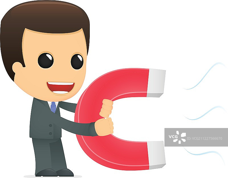 有趣的卡通的老板图片素材