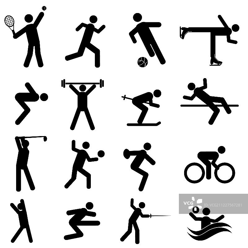 奥林匹克运动图标图片素材