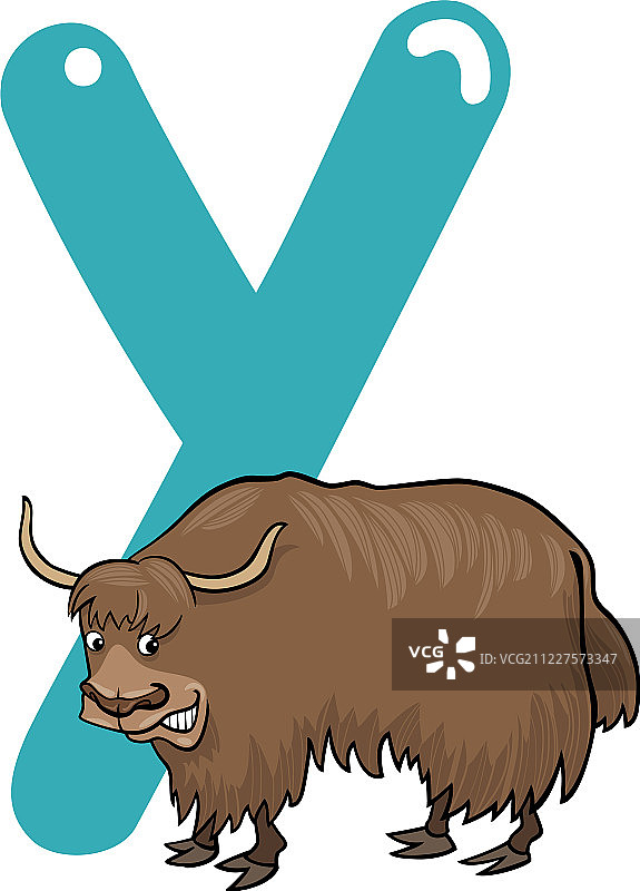 牦牛图案图片素材
