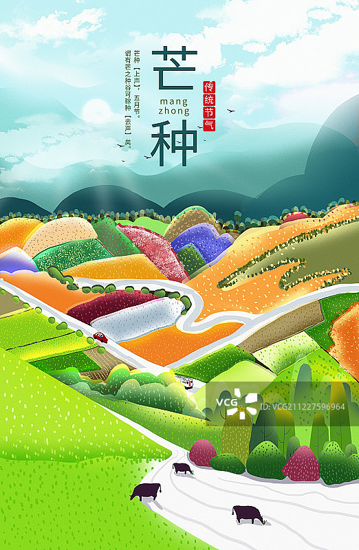 二十四节气 芒种图片素材