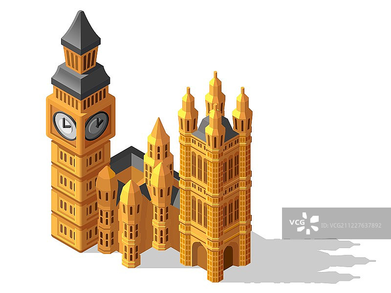 大本钟建筑群图片素材