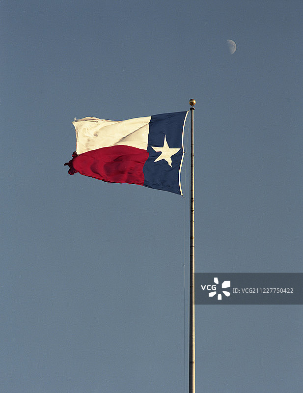 德克萨斯州旗图片素材