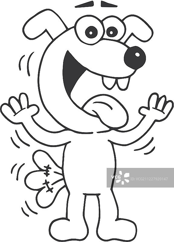 快乐的狗图片素材