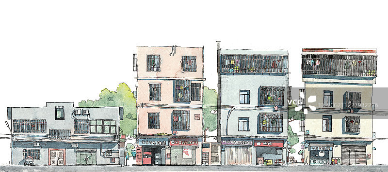 城中村图片素材