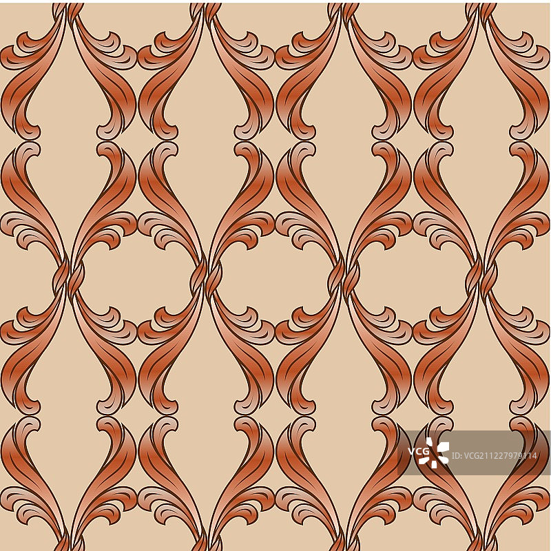 棕色花卉背景图片素材