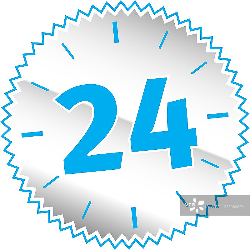 24小时标志图片素材