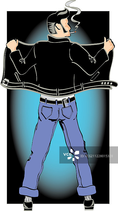 酷炫的摇滚男人图片素材