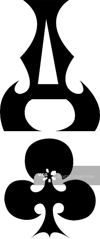 扑克牌花色图片素材