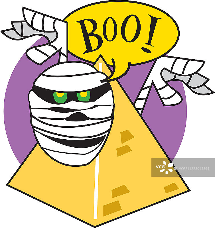 木乃伊卡通图片素材