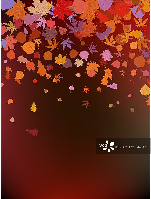 棕色秋季背景EPS 8图片素材