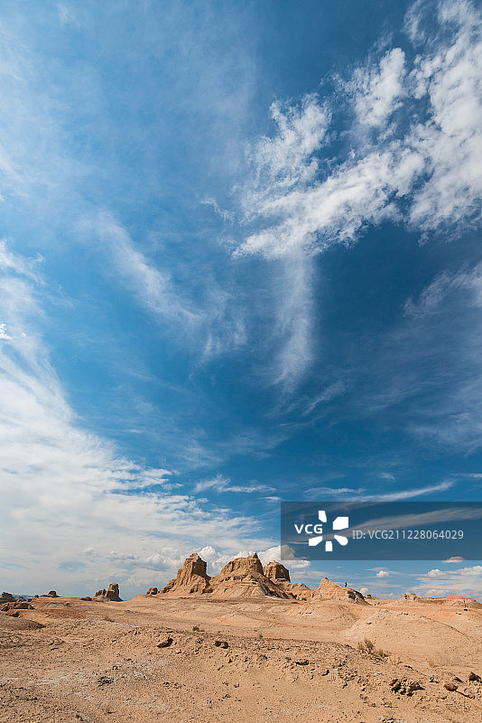 新疆乌尔禾魔鬼城雅丹地貌自然景观图片素材