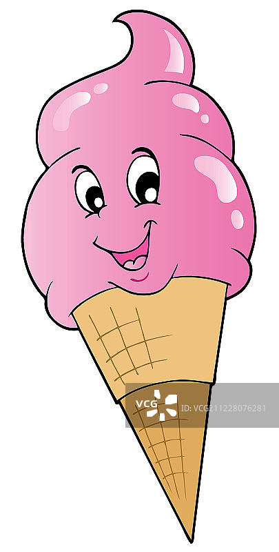大卡通冰淇淋图片素材
