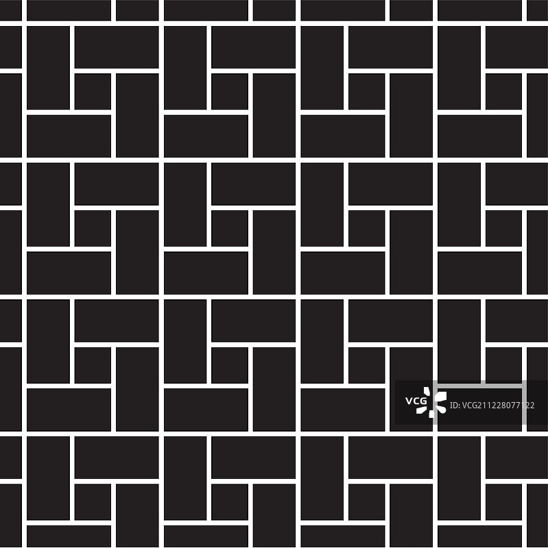 无缝单色图案（矢量）图片素材