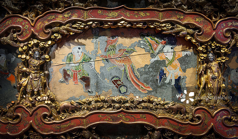 浙江省博物馆十大镇馆之宝宁波万工轿图片素材