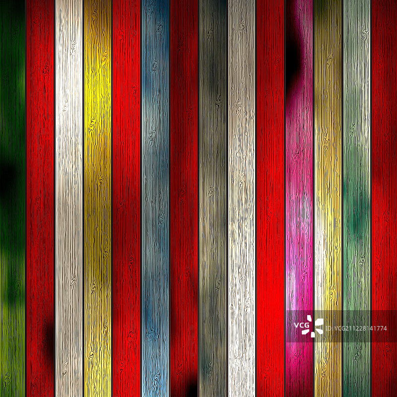 彩色木纹背景图片素材