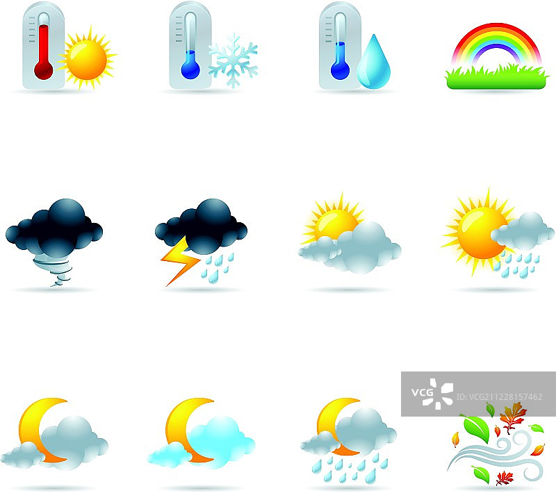 Web图标-更多天气图片素材