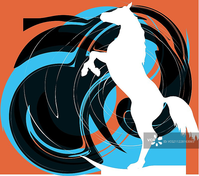 奔跑的骏马图片素材