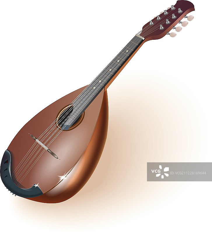 传统那不勒斯曼陀林图片素材