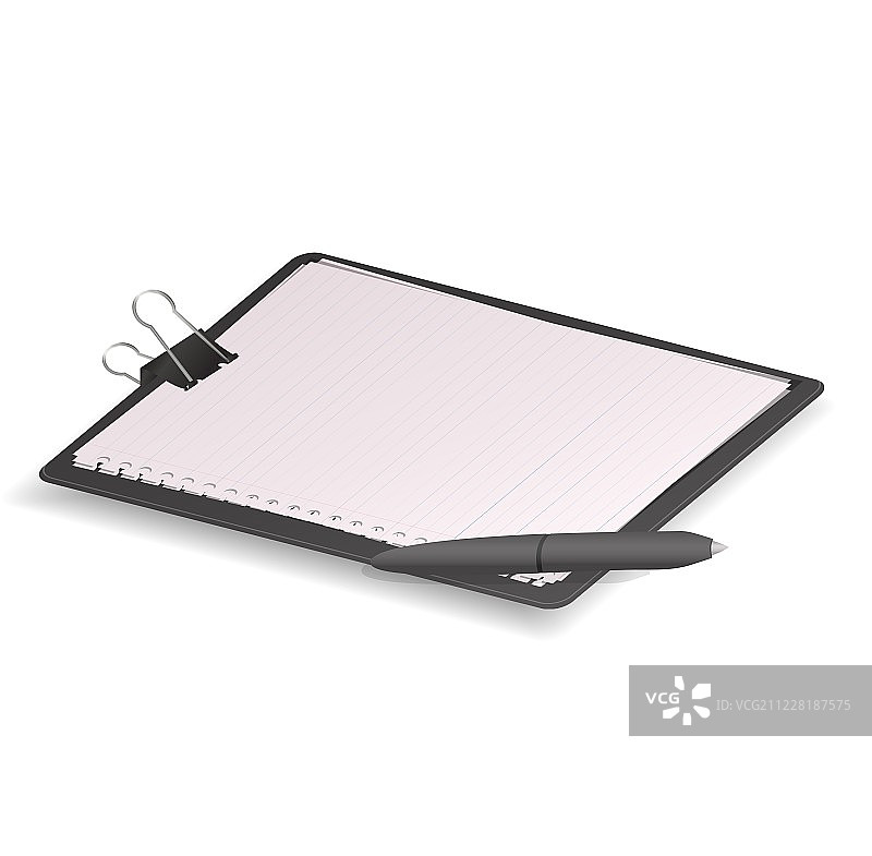 带笔的剪贴板图片素材