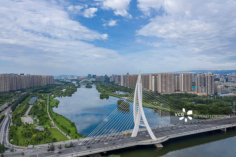 太原祥云桥图片素材