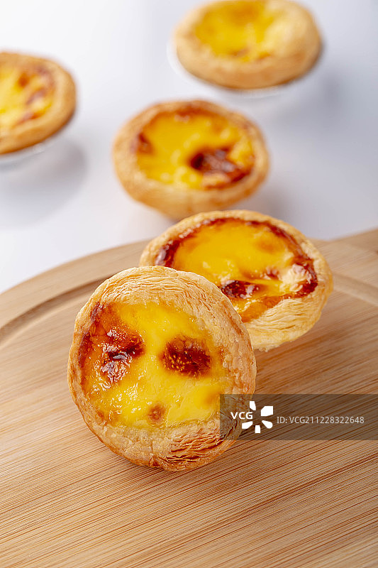 下午茶美食蛋挞图片素材