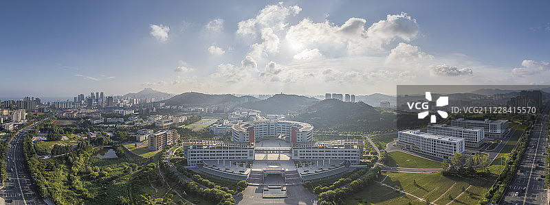 青岛科技大学崂山校区图片素材