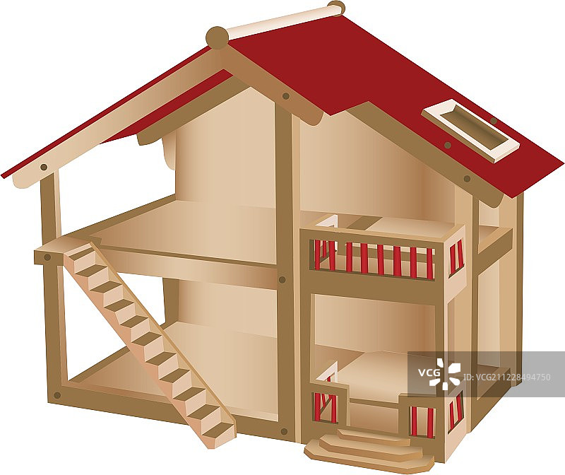 儿童小型游乐屋图片素材