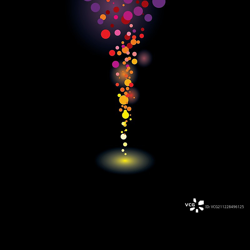 节日火焰宣传单图片素材