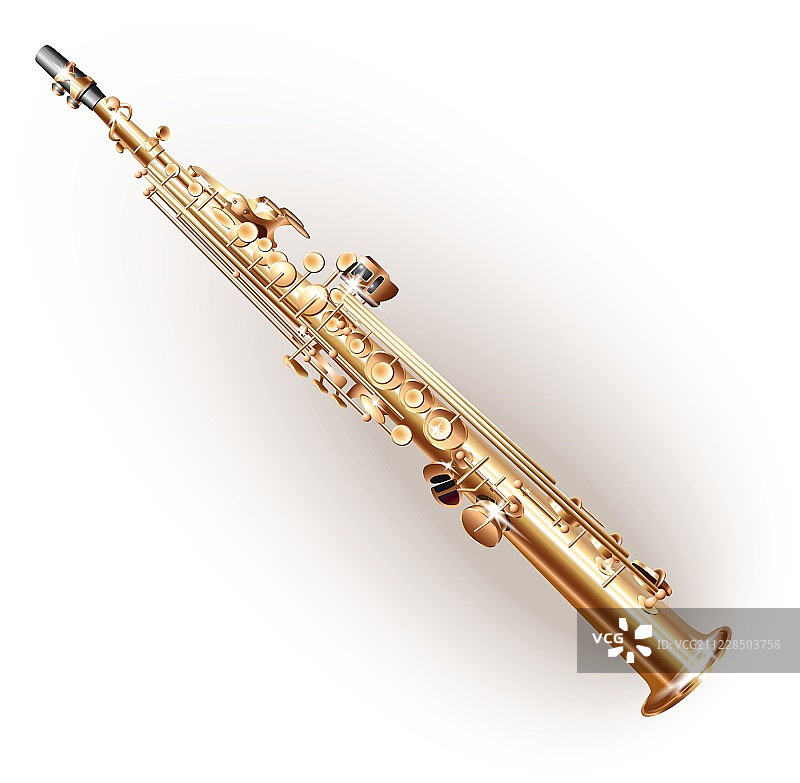 经典高音萨克斯图片素材