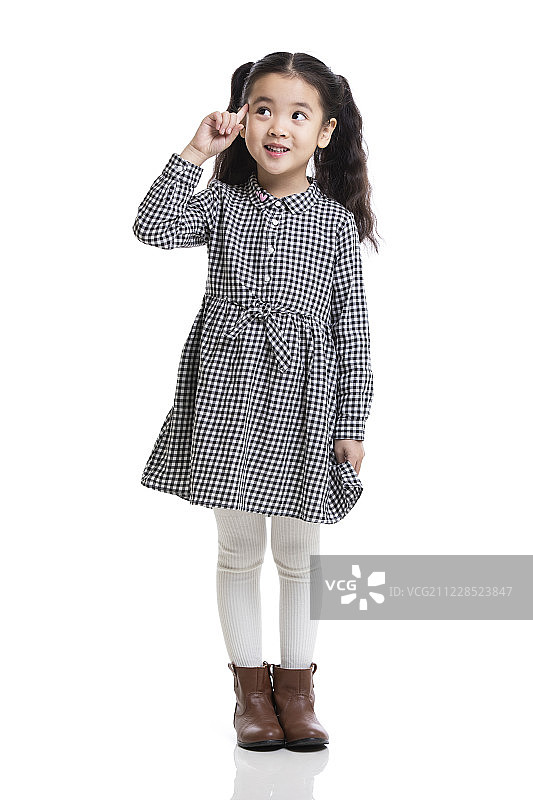 快乐的小女孩图片素材