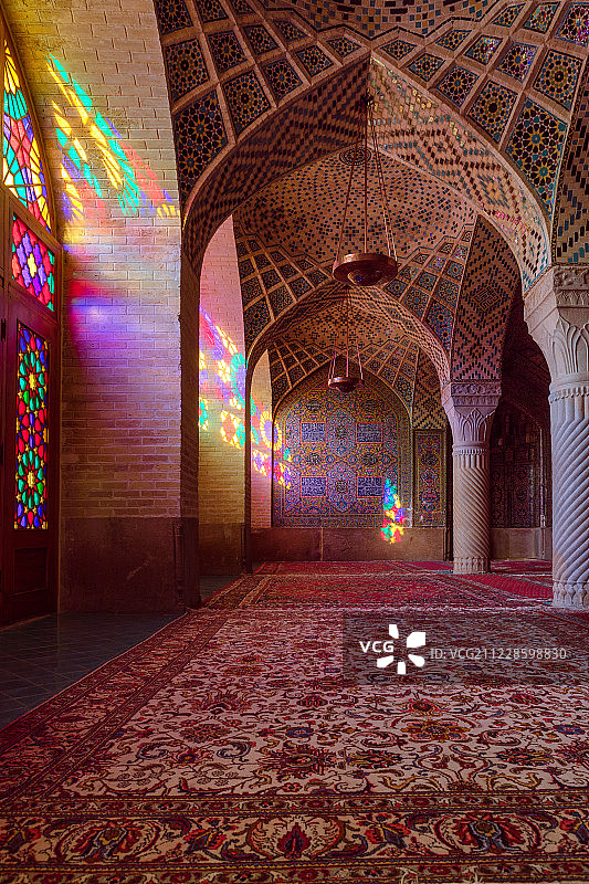 粉红清真寺图片素材