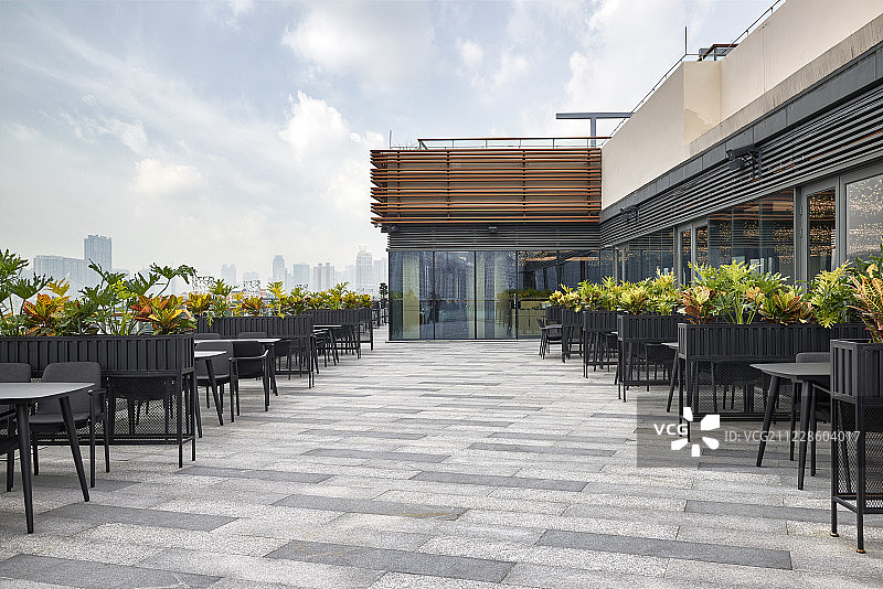 上海高雅露台餐厅图片素材