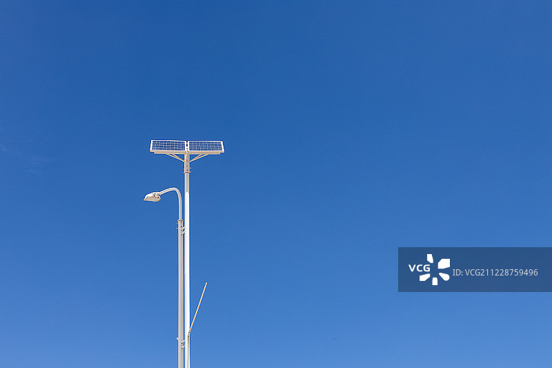 太阳能路灯图片素材