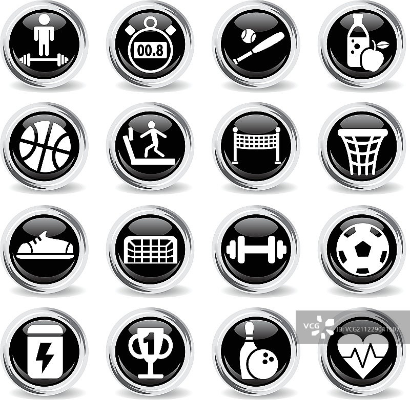 体育图标设置图片素材