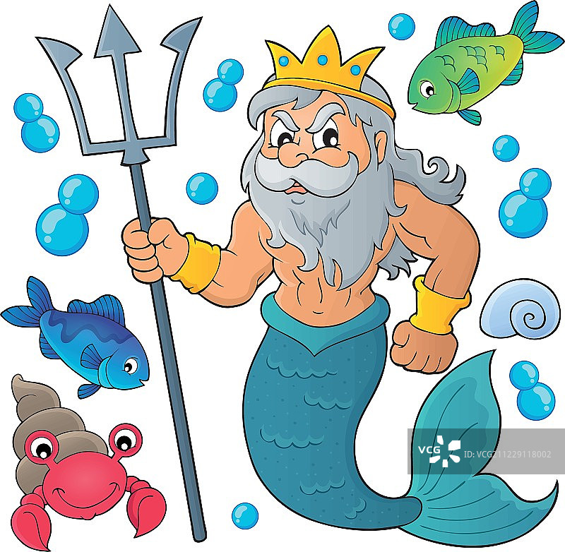 波塞冬主题图片1图片素材