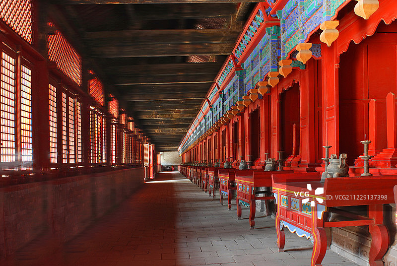 山东，曲阜孔府图片素材