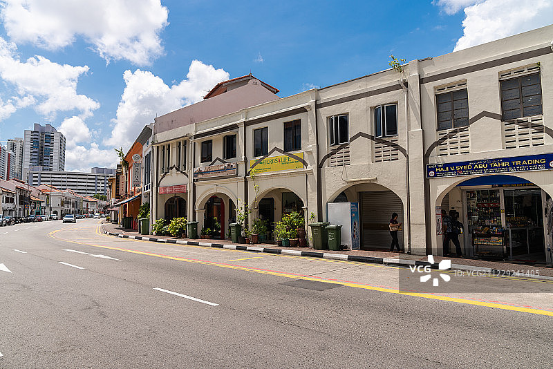 新加坡苏丹清真寺图片素材