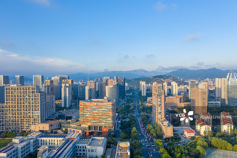 青岛市崂山区城市风光图片素材