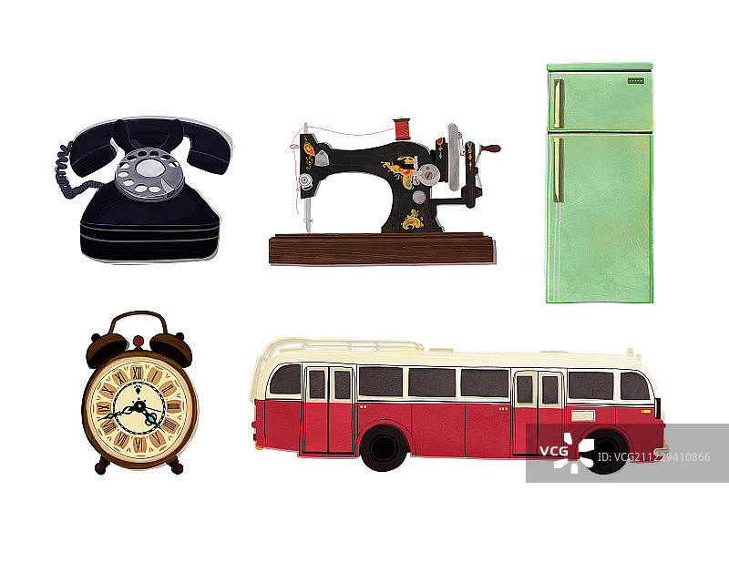 旧物件合集02图片素材