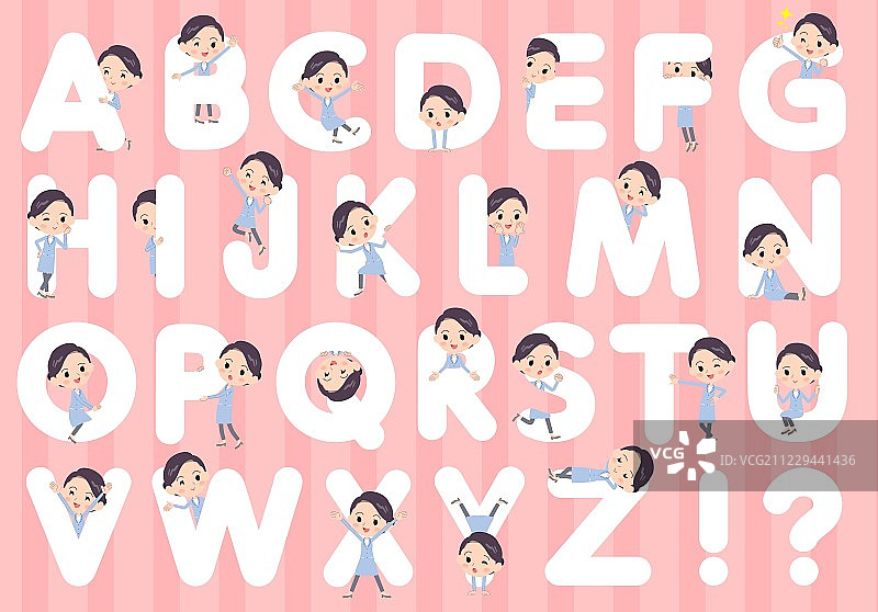 穿白色外套的女人_A to Z图片素材