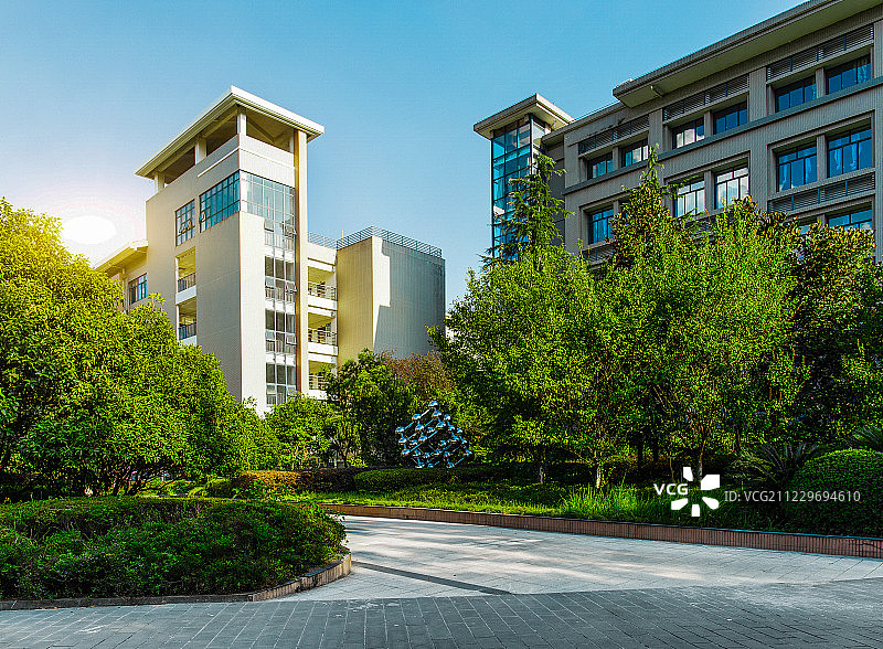 重庆师范大学校园风光图片素材