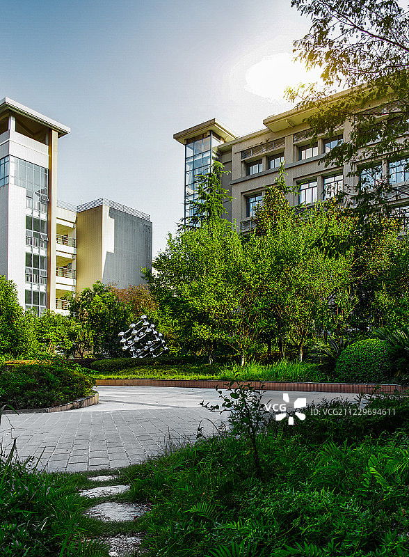 重庆师范大学校园风光图片素材