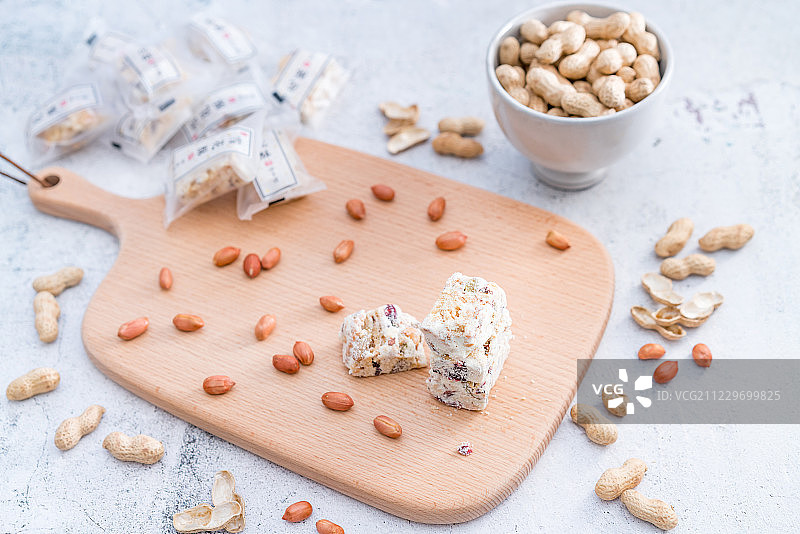 中国台湾网红小吃花生酥糖图片素材