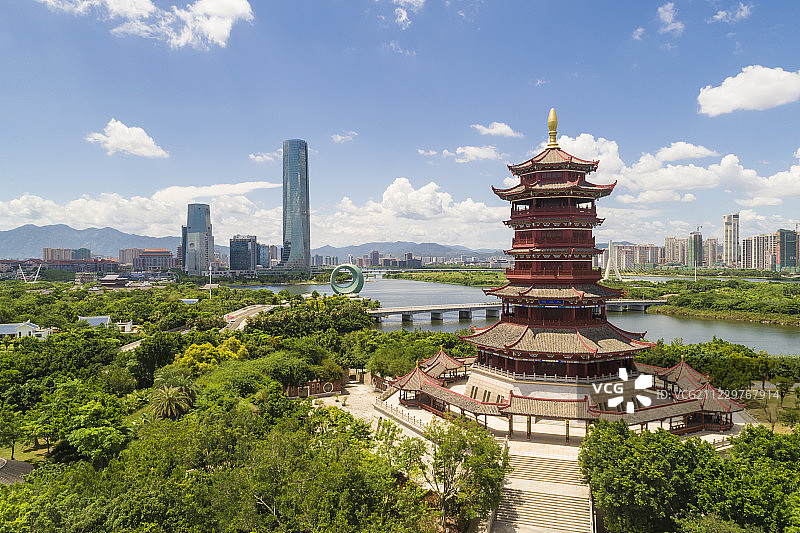 厦门园博苑美景图片素材