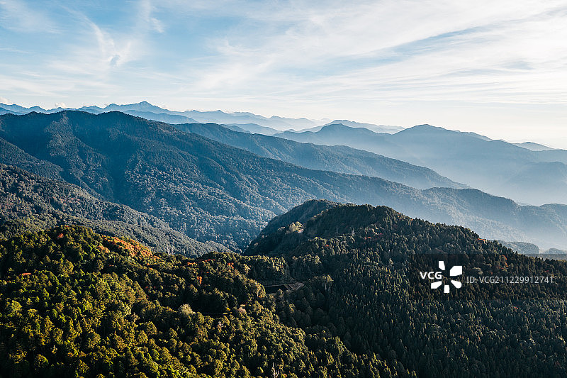 台湾阿里山风光图片素材