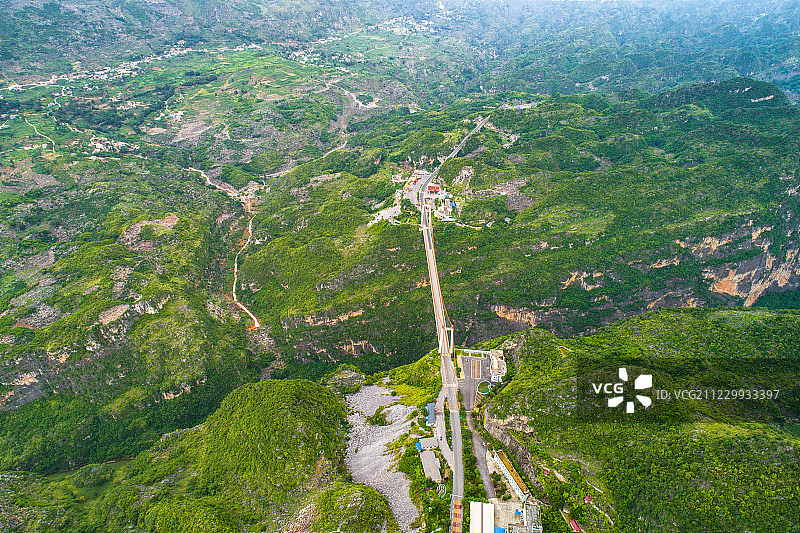 航拍贵州北盘江大桥图片素材